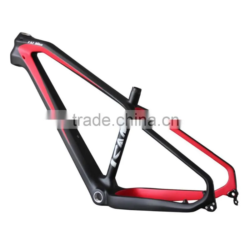 Newest 26ER carbon mountain fatbike frame fat bicycle frame SN02 BB100mm rear 190mm