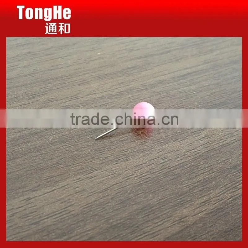 Cute Pink 6mm Ball Head Map Tacks