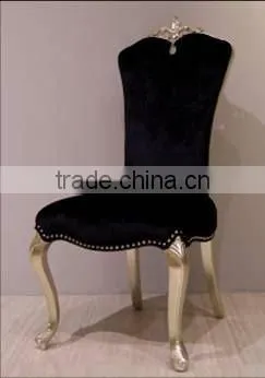 Foshan European design solid wood chair furniture for hotel