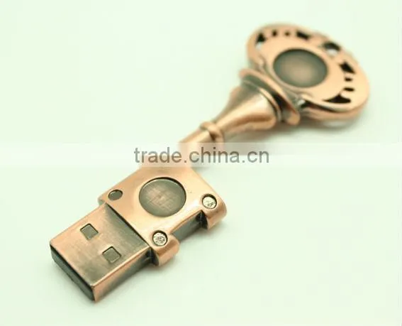 new design prmotional key shaped usb flash drive