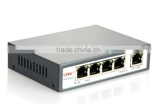 10/100M 4 port poe switch for IP camera 48V 802.3af
