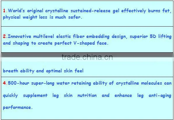 Natural ingredients leg weight loss patch/ Microcrystalline leg slimming magic sticker