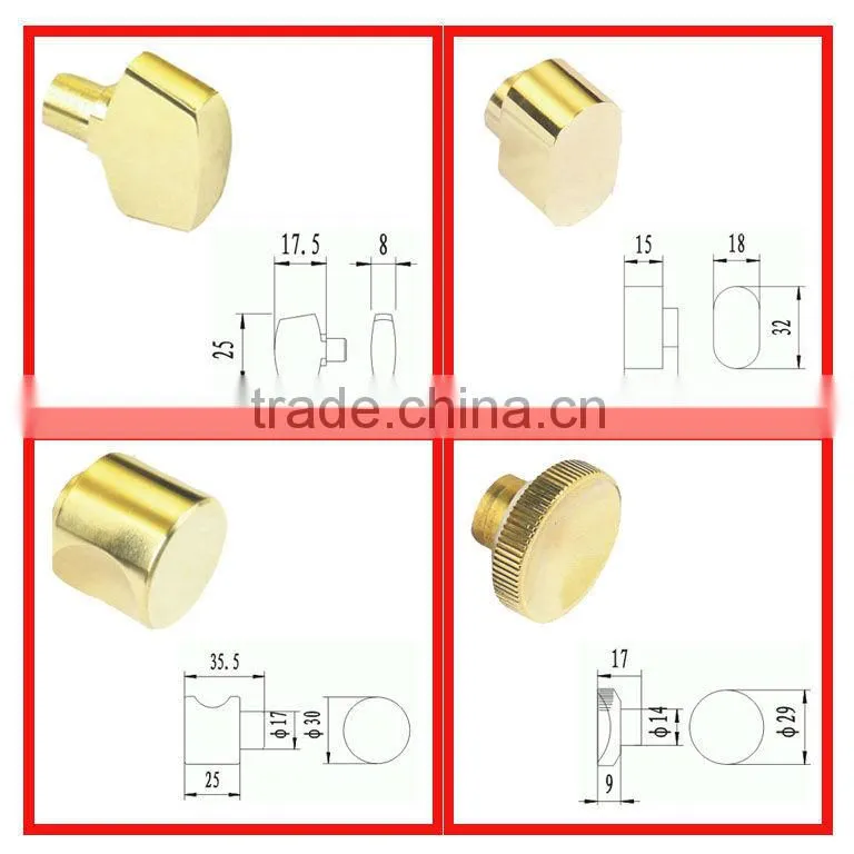 High Quality Anti-drill Brass door lock cylinder with Competitive Price
