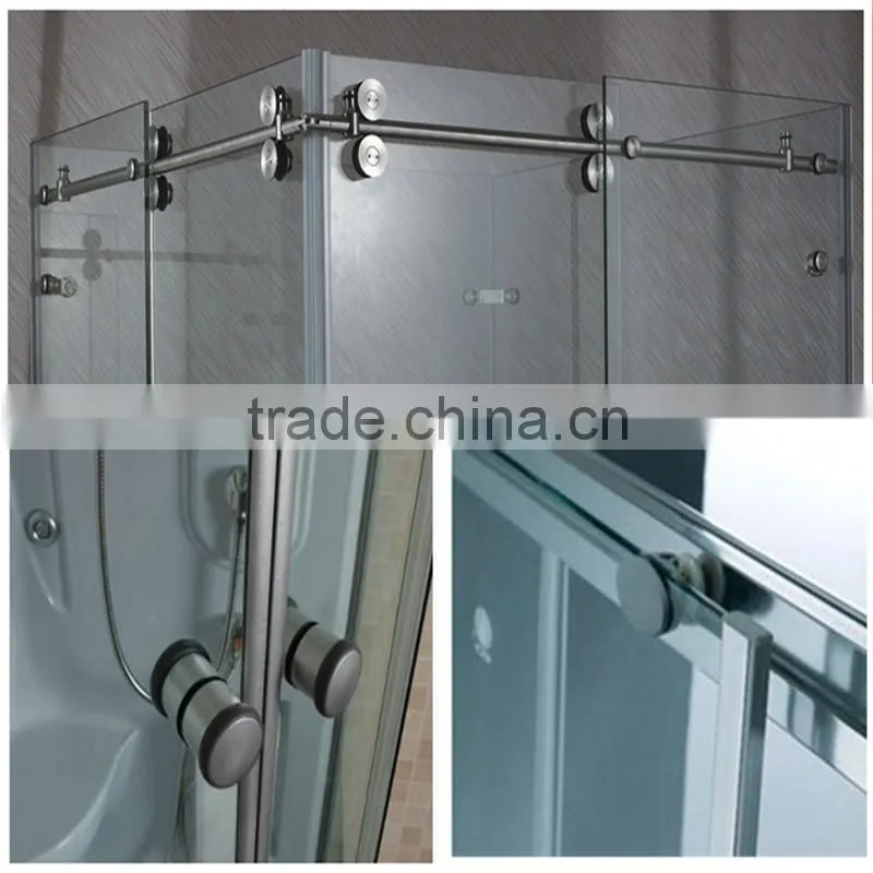 Luxury glass partitions for shower room