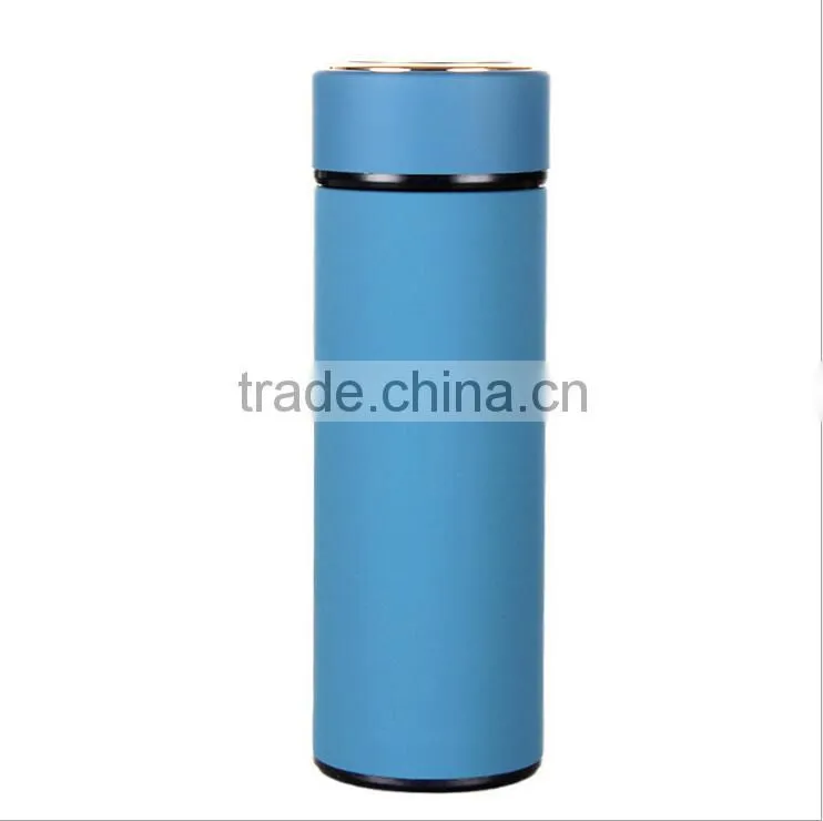 High quality 380ml logo free car business vacuum cup mug bottle