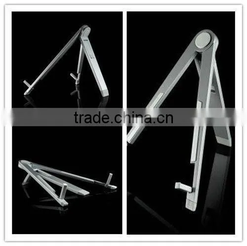 Universal Aluminum Metal Portable Foldable Holder Bracket Mobile Stand Mount Tablet PC