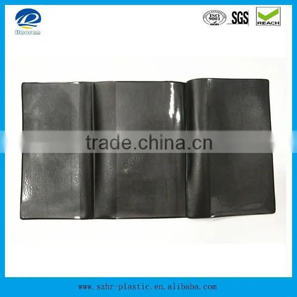 Tri-fold Plastic PVC Car Document Cover