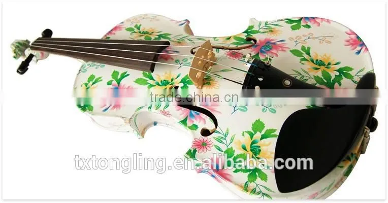 Stringed Musical Instrument Colorful Violin TL-1205