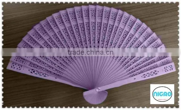 Chinese wood fan