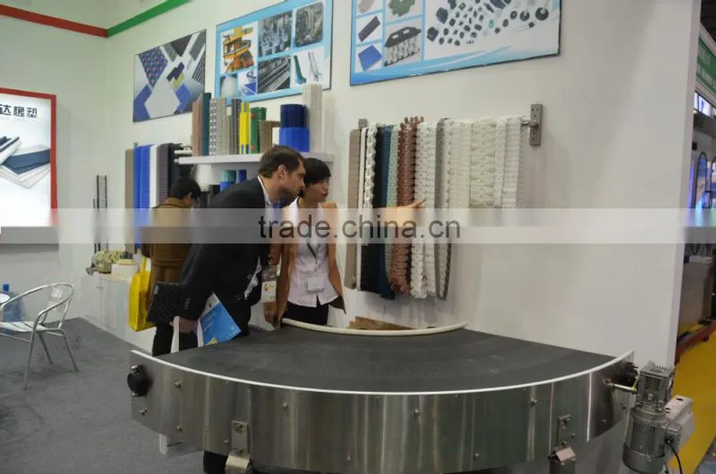 China wholesale used conveyor belt for pet bottle industry