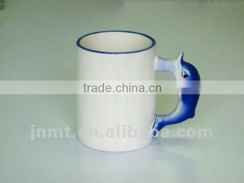 MKB17D ceramic sublimation animal mugs