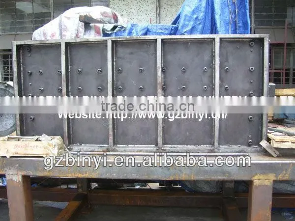 Strong PVC pipes Shredder&Crushing machine,Plastic Two Shaft Shredder Machine