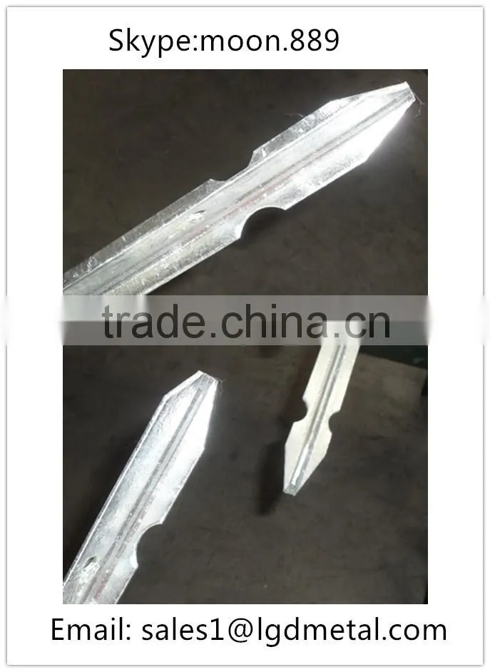 Hot factory of steel mesh T POST for sale