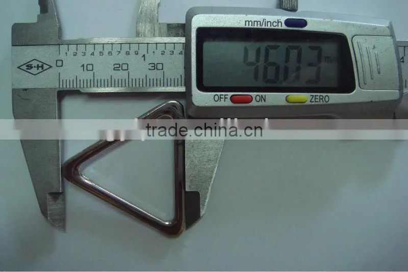 triangle hot sale metal belt buckle