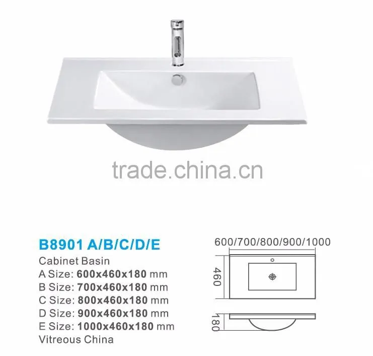 manufacture bathroom ceramic cabinet basin