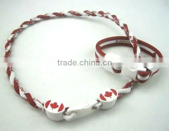 2012 London Olympic Games balance germanium Canada team Tornado necklace