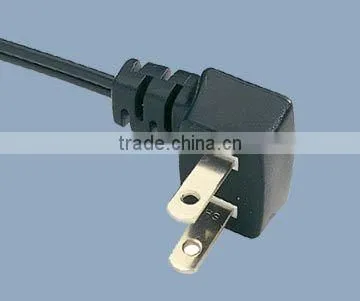Japan 2 pin plug right angle power cable