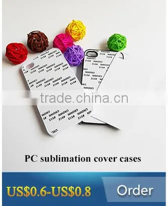 TPU sublimation phone case for iPhone 6 sublimation printing