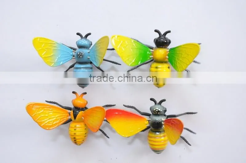 4 inch Plastic Novelty Decorative Bee Fridge Magnet