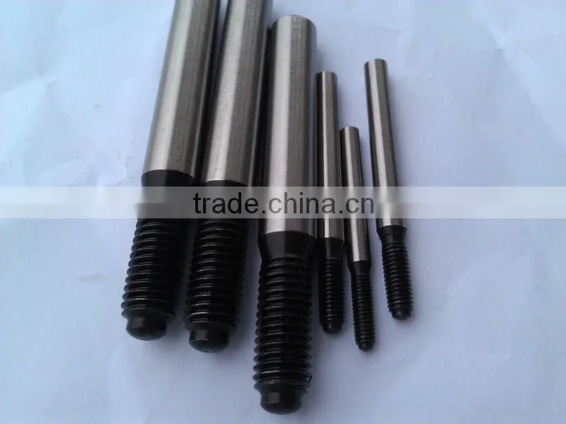 taper pin with external thread