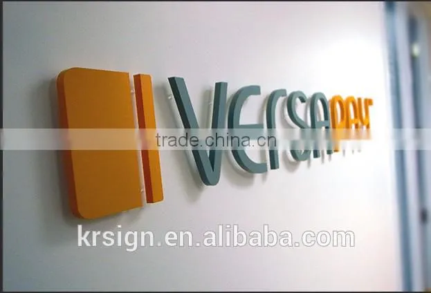 Acrylic mini letter sign manufacturer for logo material