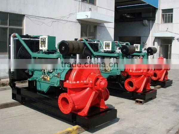 Diesel engine water pump for irrigation