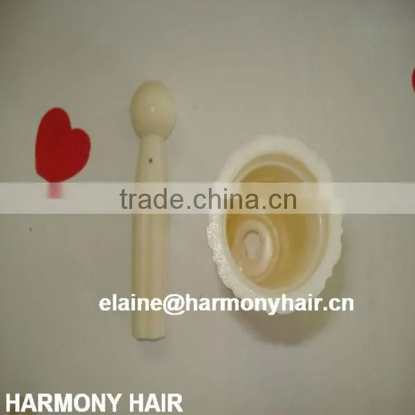 GREAT white plastic wig stand