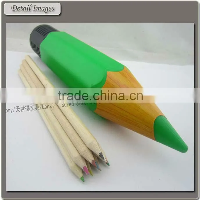 12 Pcs Wood Drawing Color Pencil Set With Bazooka Packing