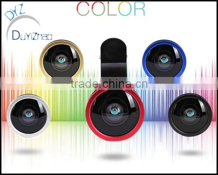 Wholesale Universal Clip-on 0.4x Super Wide Angle Phone Lens for IPhone Ipad Samsung Mobile Phone Camera Lens