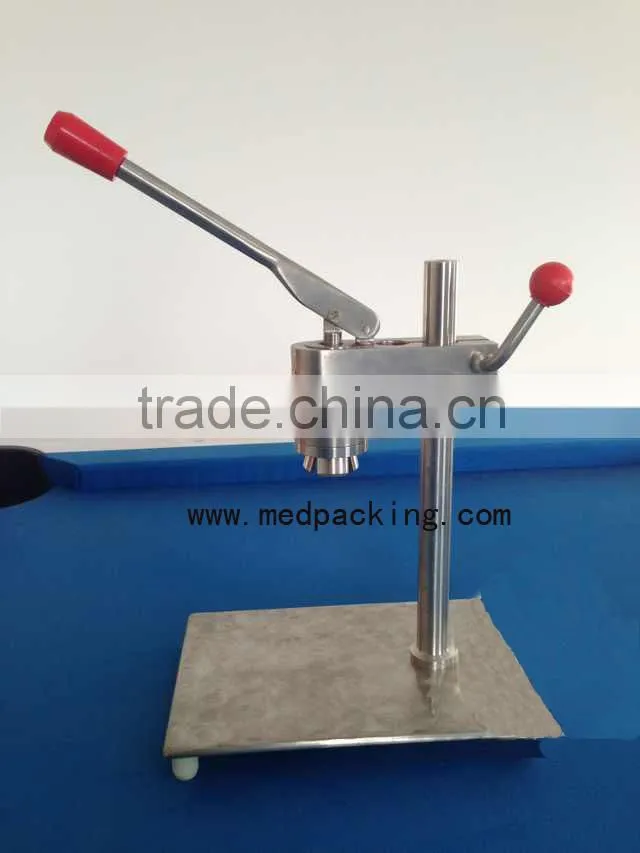 20mm vial crimper, table crimping machine 20mm vail crimper, vial bottle crimper