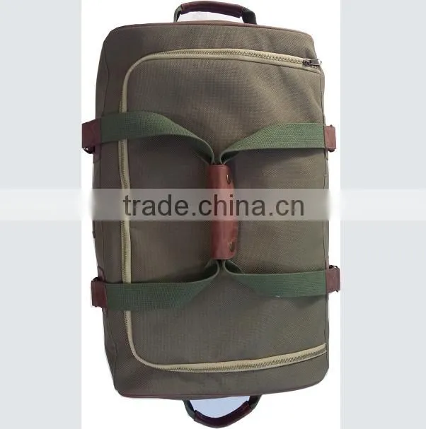 2015 wholesale polyester military trolley travel bag of latest designs