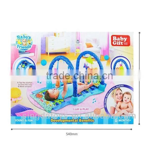 Baby Star Product!High Quality Infant Activity Gym Play Toy Carpet