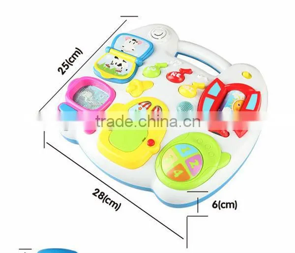 Nice Gifts ABS Plastic Musical Toy Baby Laptop Computer
