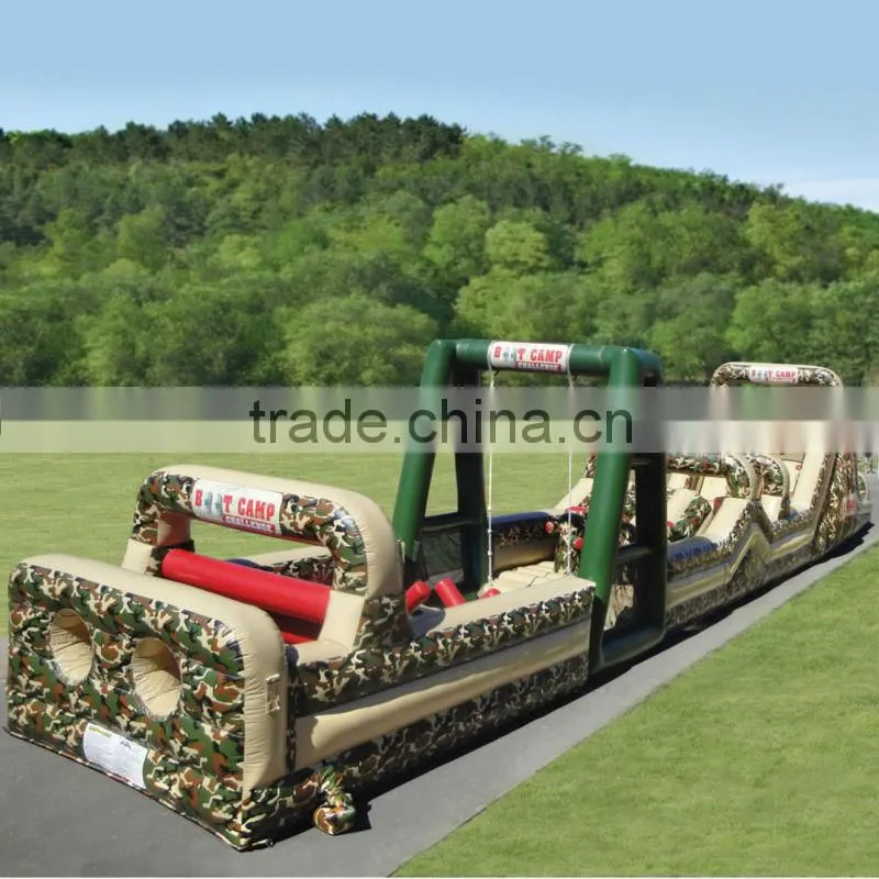 commercial inflatable obstacle game
