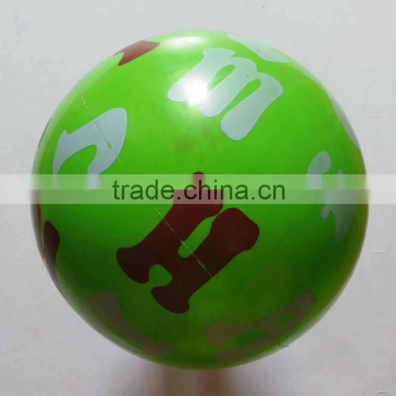 Most popular cheap inflatable toy balls bounce ball printed PVC ball