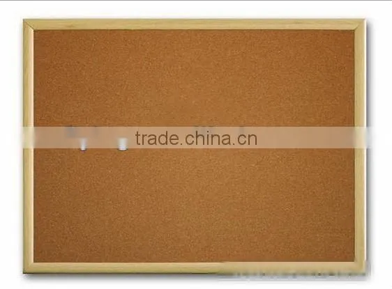 Cork bulletin board, message memo board