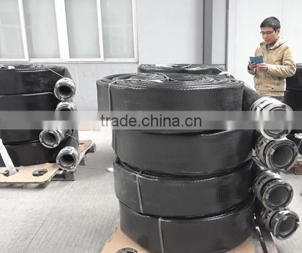 high pressure flexible pvc layflat fire hose