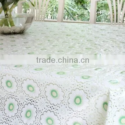 PVC Lace Tablecloths,Custom Table Covers