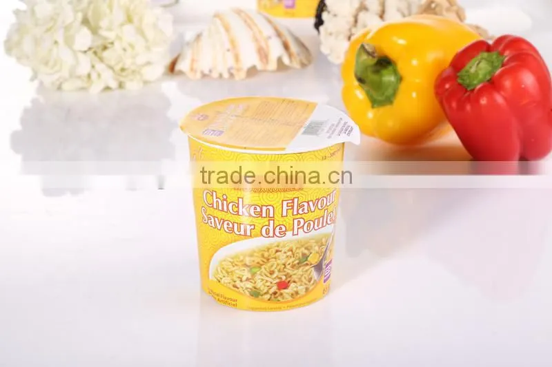 65G Bulk Cup Noodles Halal Instant Chinese noodle Ramen Noodle