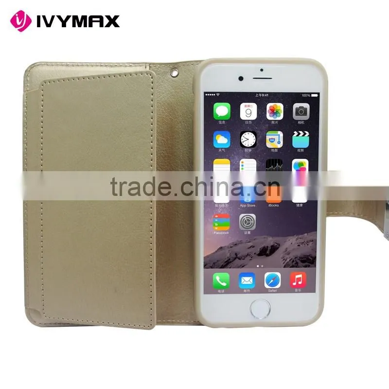 Guangzhou factory wholesale cheap price mercury PU leather rich diary cover case for iphone 6 wallet case