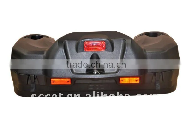 SCC 65L Black ATV Rear Cargo Box ATV Box