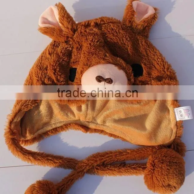 plush baby winter hat and cap