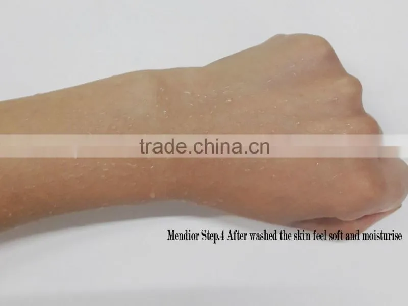 Mendior Organic Arabic coffee body scrub stretch mark eposon salt OEM body polisher scrub, SPA,custom brand,200g