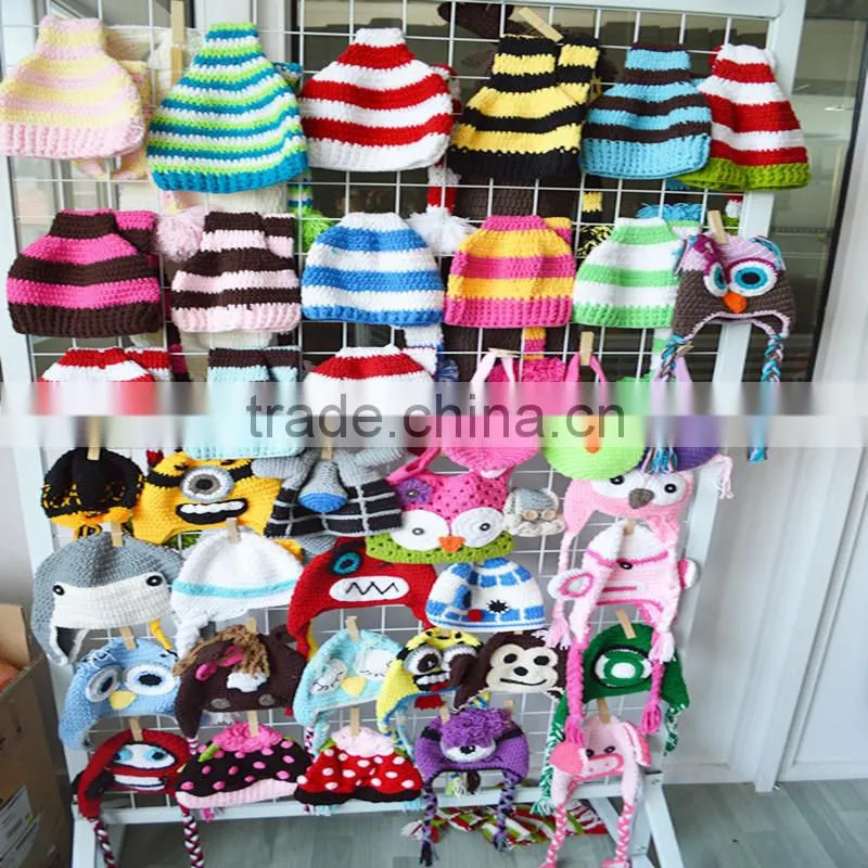knitting children's winter hats knitted monkey crochet hats for babies