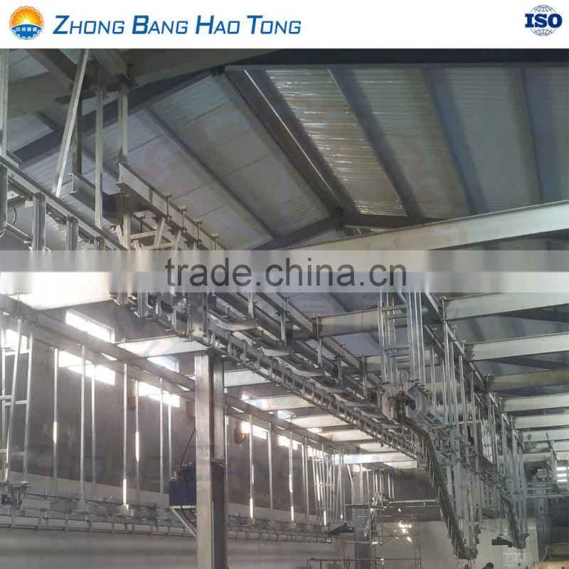 Cattle Bleeding track for cattle abattoir