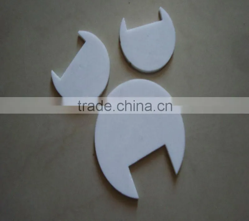 virgin ptfe products made according to drawing