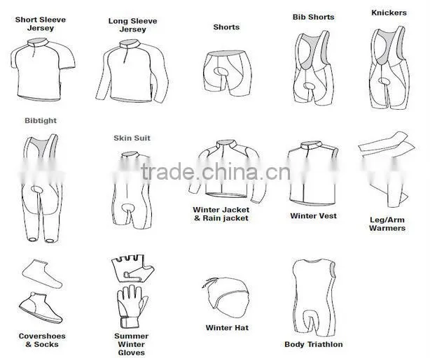 Custom cycling jersey, bike shirt, bibpant, bicycle top,cycling wear