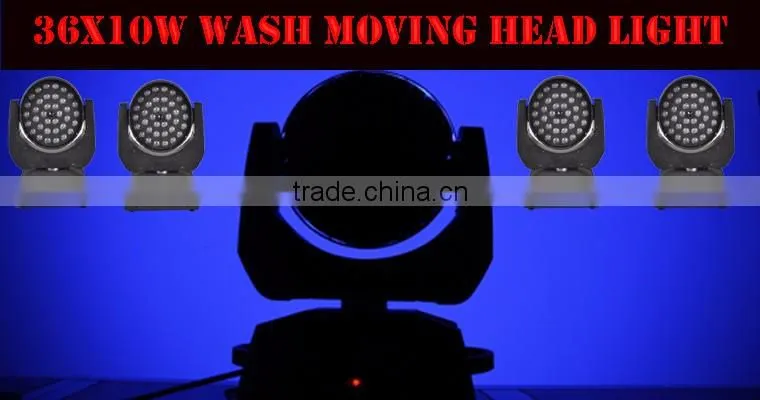 Led Disco Effect Light 36X10W Moving Head Wash