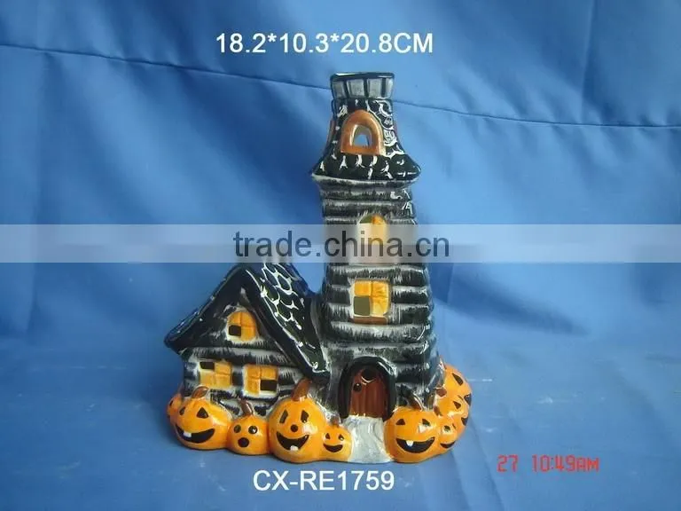 halloween ceramic candy plates
