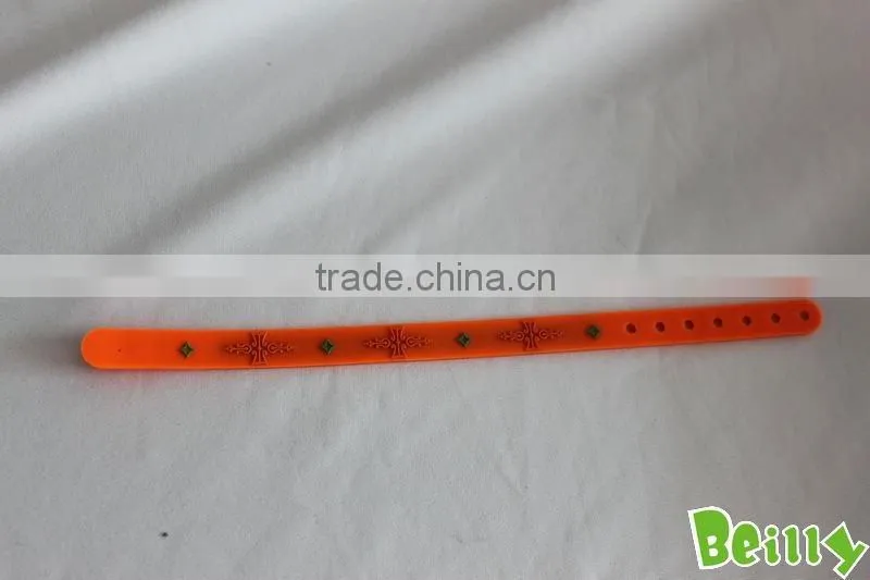 Fashion style high quality factory manufacture silicone bracelets